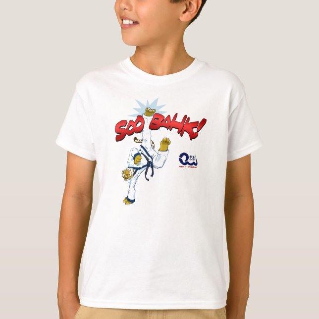 Soo Bahk! Tiger Kick T-Shirt (Front)