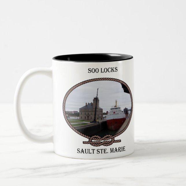 Soo Locks mug (Left)