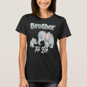 Soon Brother To Be Elephants For Baby Shower Gende T-Shirt