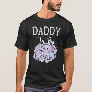 Soon Daddy To Be Elephants For Baby Shower Gender T-Shirt