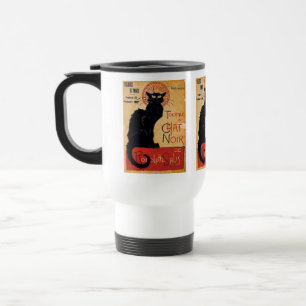 “ Soon, the Black Cat Tour by Rodolphe Salis ” Travel Mug