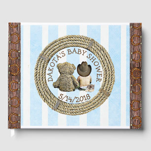 Soon to b Lil "Cowboy Baby Shower Guestbook