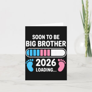 Soon To Be Big Brother 2026 New First Time Brother Card