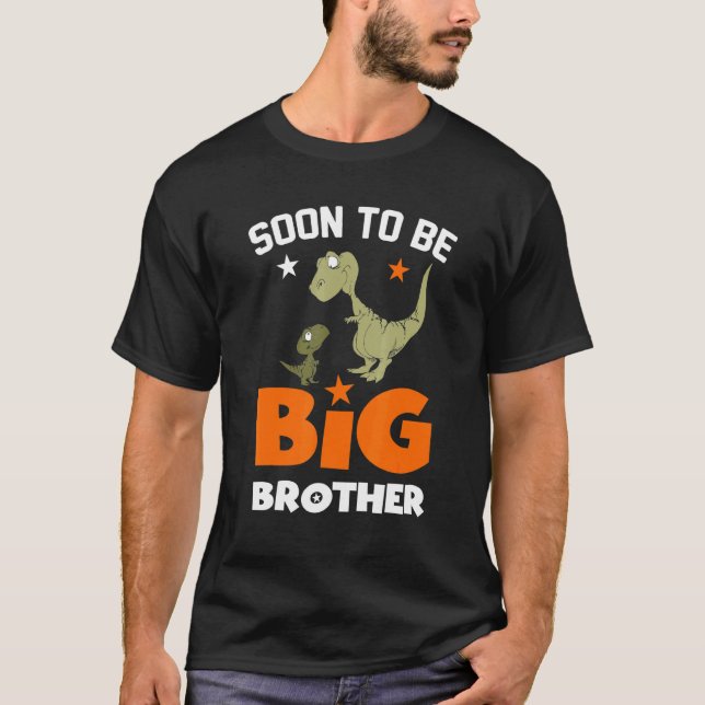 Soon To Be Big Brother   Pregnancy T-Shirt (Front)