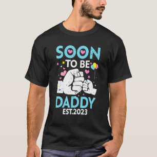 Soon To Be Daddy 2023 Gender Reveal Pregnancy T-Shirt