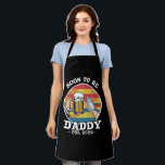Soon To Be Daddy 2025 First Time Daddy 2025 Retro  Apron<br><div class="desc">Soon To Be Daddy 2025 First Time Daddy 2025 Retro New Dad</div>