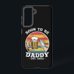 Soon To Be Daddy 2025 First Time Daddy 2025 Retro  Samsung Galaxy Case<br><div class="desc">Soon To Be Daddy 2025 First Time Daddy 2025 Retro New Dad</div>