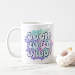 Soon To Be Daddy Funny New Dad Pregnancy Announce Coffee Mug