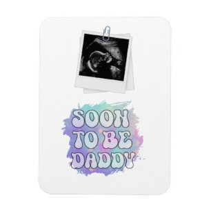 Soon To Be Daddy Funny New Dad Shirt Magnet