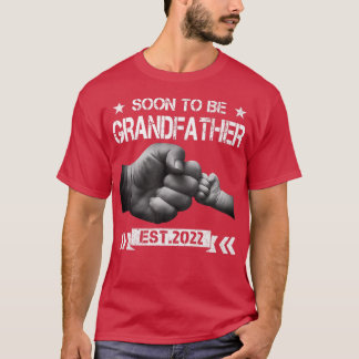 Soon To Be Grandfather 2022 For Promoted To Grandp T-Shirt