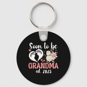 Soon To Be Grandma 2025 Mother's Day For New Grand Key Ring