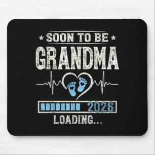 Soon To Be Grandma 2026 Expecting Baby Promoted Gr Mouse Pad