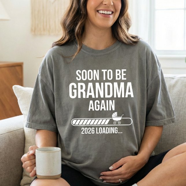 Soon to Be Grandma Again 2026 , New Grandma T-Shirt (Creator Uploaded)