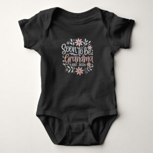 Soon To Be Grandma est 2026 Pregnancy Announcement Baby Bodysuit