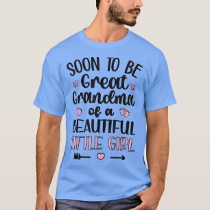 Soon To Be Great Grandma 2021 Gender Reveal  T-Shirt