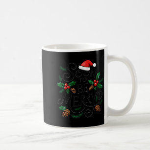 Soon To Be Merry'd Christmas Engaged Fiance Santa Coffee Mug