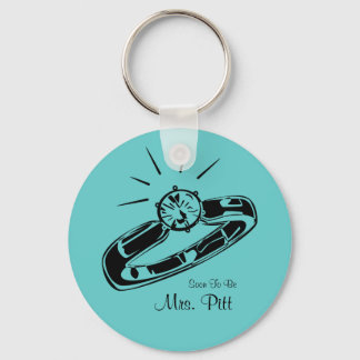 Soon To Be Mrs. Custom Keychain