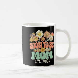 Soon to Be Mum 2026 Wildflower Pregnancy Expecting Coffee Mug