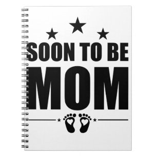 Soon To Be Mum Pregnancy Announcement Reveal Mum Notebook