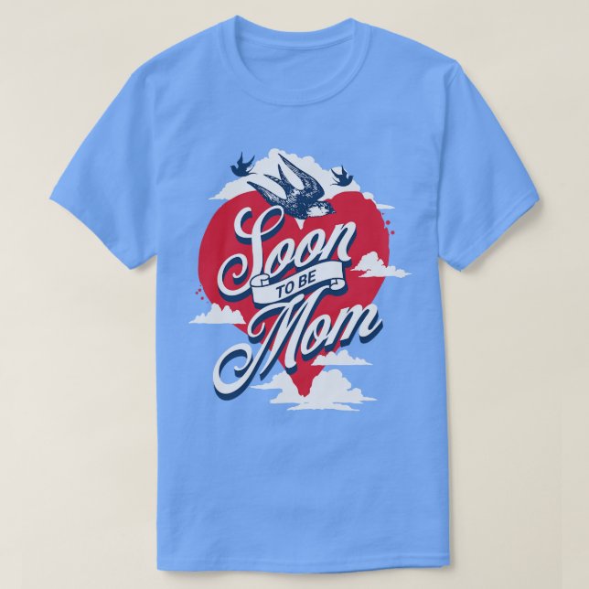 Soon to be mum T-Shirt (Design Front)