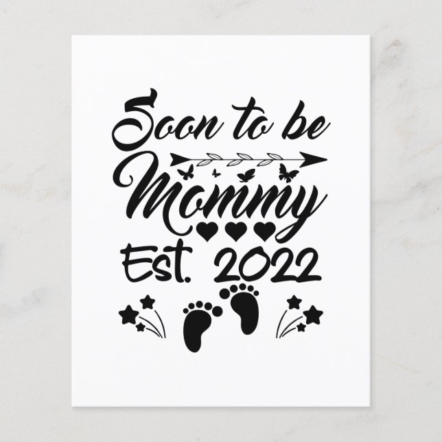 Soon To Be Mummy 2022 Mother's Day First Time (Front)