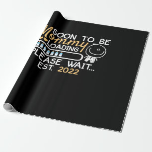 Soon To Be Mummy 2022 Mother's Day First Time Wrapping Paper