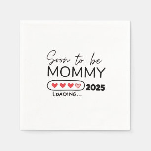Soon to Be Mummy 2025 Valentine Day Pregnancy Napkin