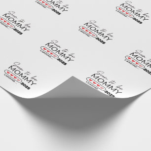 Soon to Be Mummy 2025 Valentine Day Pregnancy Wrapping Paper