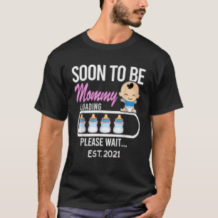 Soon To be Mummy EST 2021 2020 Gift Tee It A Boy F