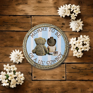 Soon to be Mummy of a Lil Cowboy Button