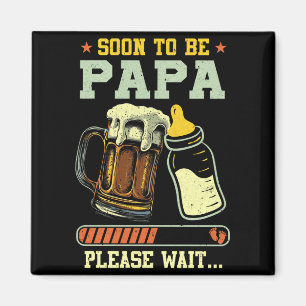 Soon To Be Papa Est 2025 Pregnancy Announcement Lo Magnet