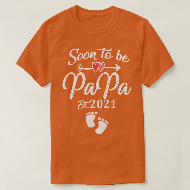 soon to be papa T-Shirt (Design Front)
