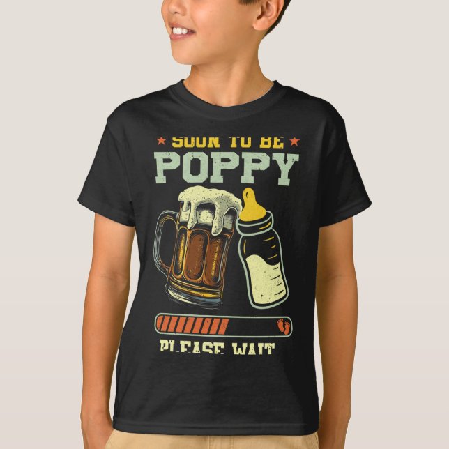 Soon To Be Ppy Est 2025 Pregnancy Announcement L  T-Shirt (Front)