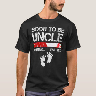 Soon To Be Uncle Est 2023 For Men New Uncle T-Shirt