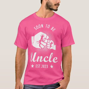 Soon To Be Uncle Est 2023 Uncle Pregnancy Announce T-Shirt