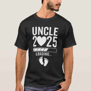 Soon To Be Uncle Est 2025 Pregnancy Announcement L T-Shirt