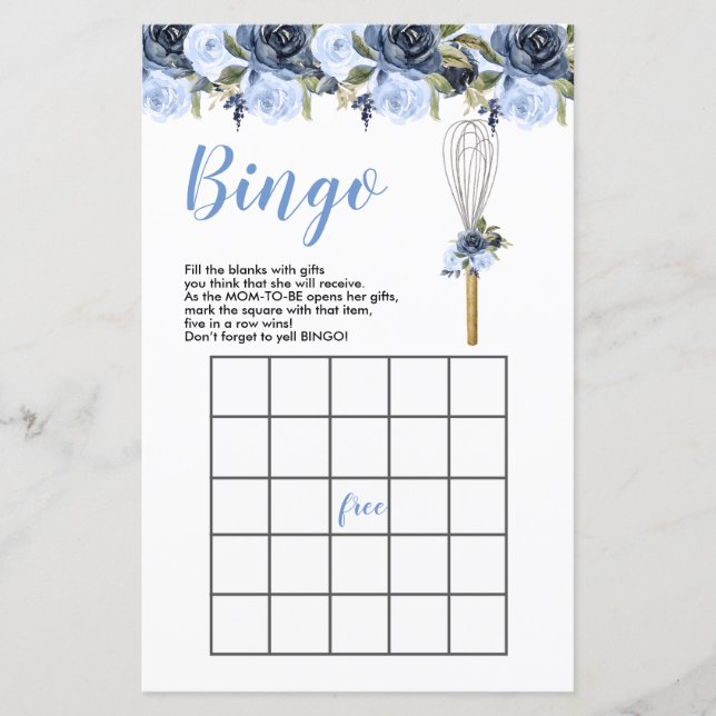 Soon to be Whisked Away Bingo Bridal Shower (Front)