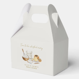 Soon to be whisked away bridal shower favour box