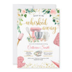 Soon to be Whisked Away Bridal Shower Invitation