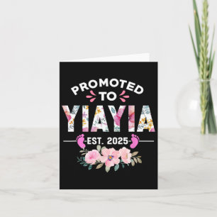 Soon To Be Yiayia 2025 Mothers Day Gifts For Women Card