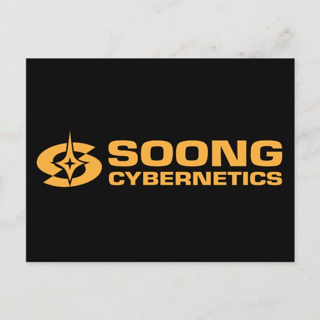 Soong Cybernetics - Noonien Soong Postcard (Front)