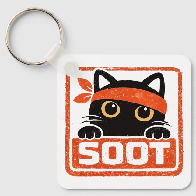 SOOT Keychain  (Front)
