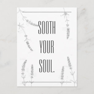 Sooth your Soul Postcard