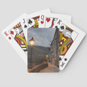 soothing colors and harmonious details. playing cards