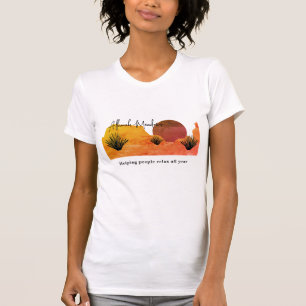 Soothing Desert Moon Meditation T-Shirt