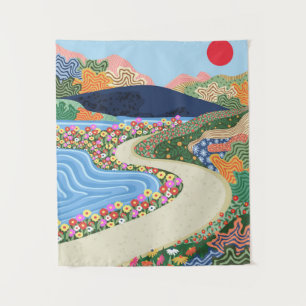 Soothing Horizon Tapestry