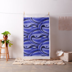 Soothing moments in Blue... Fabric