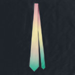 Soothing Ombre Bold Gradient Neck Tie<br><div class="desc">Energetically Enhanced gradient / ombre tie. A beautiful ombre tie which simulates a morning sunrise over a peaceful ocean. This tie is a stronger variation of colours than some of my other ties. This tie not only looks good, it feels good because it is enhanced with healing energy via distance...</div>