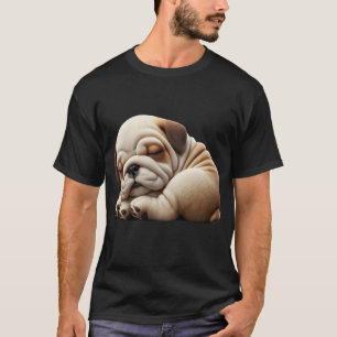 Soothing picture of Bulldog Couché T-Shirt