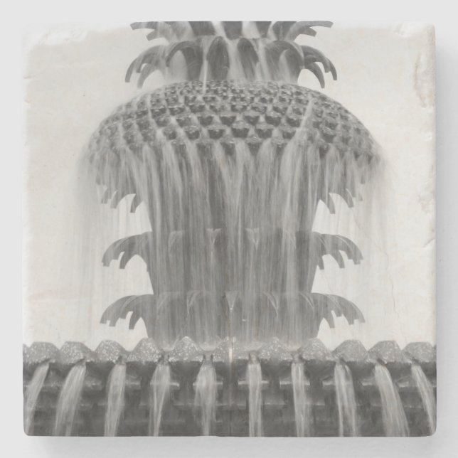 Soothing Pineapple Stone Coaster (Front)